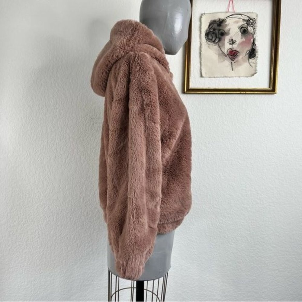 French Connection Arabella Faux Fur Hooded Jacket - Picture 5 of 13